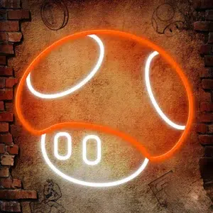 NHL-059 - Neon Hanging Light - Mario Mushroom