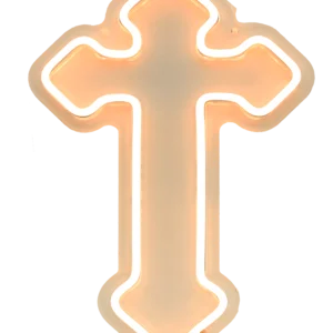 NHL-067 - Neon Hanging Light - Cross