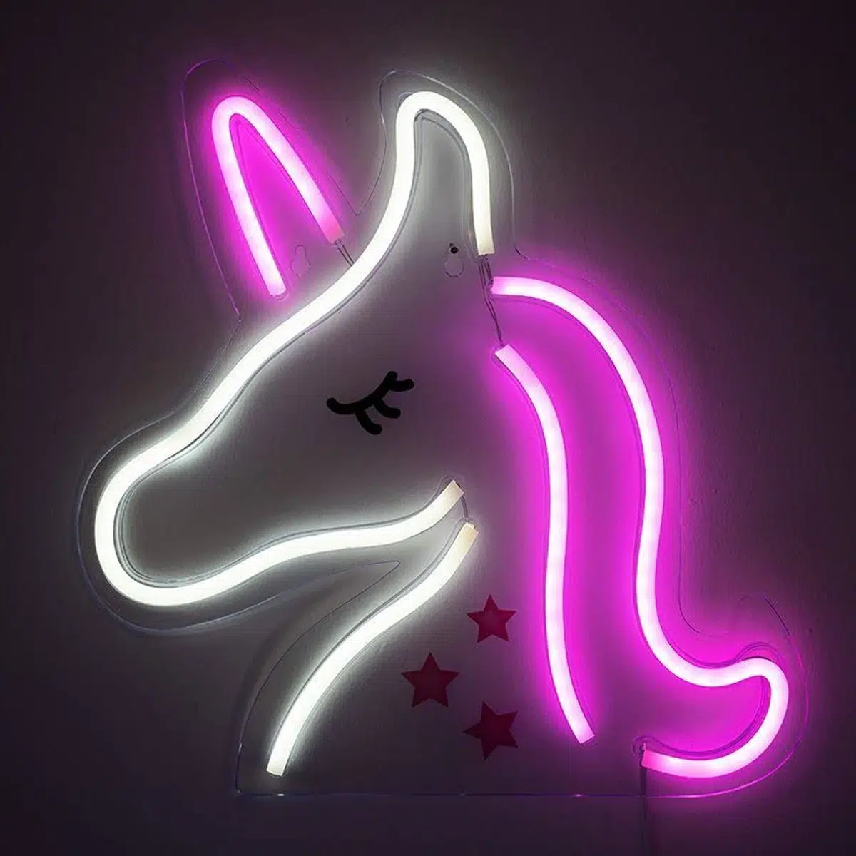 NHL-071 – Neon Hanging Light – Pink Unicorn