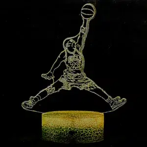 NSL-038 - LED Standing Light - Michael Jordan Chicago Bulls