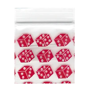 SAB-001 Apple Bag 10x10 (1000 Count) Red Dice
