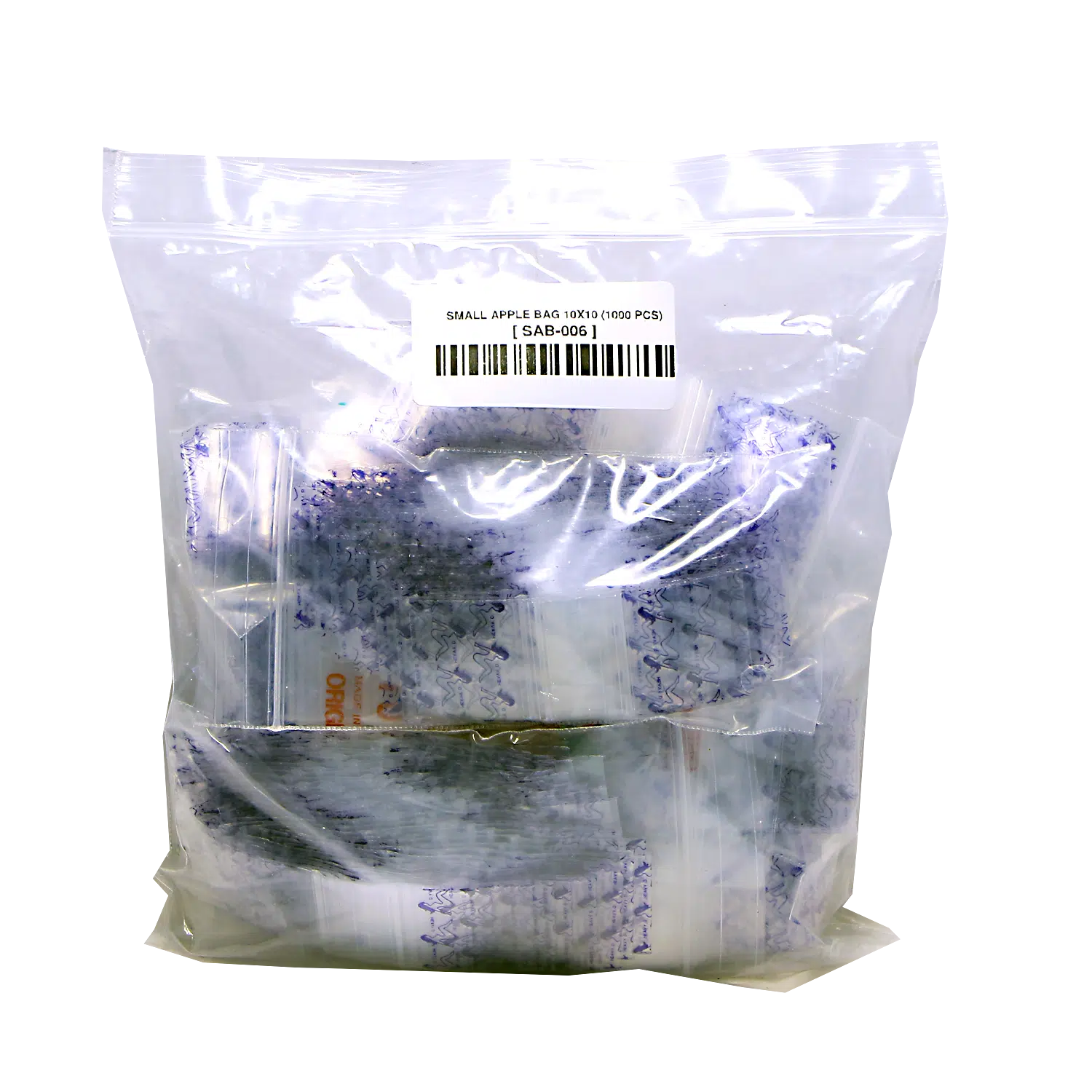 SAB-006 Apple Bag 10x10 (1000 Count) Kappa Heavy D - Image 2
