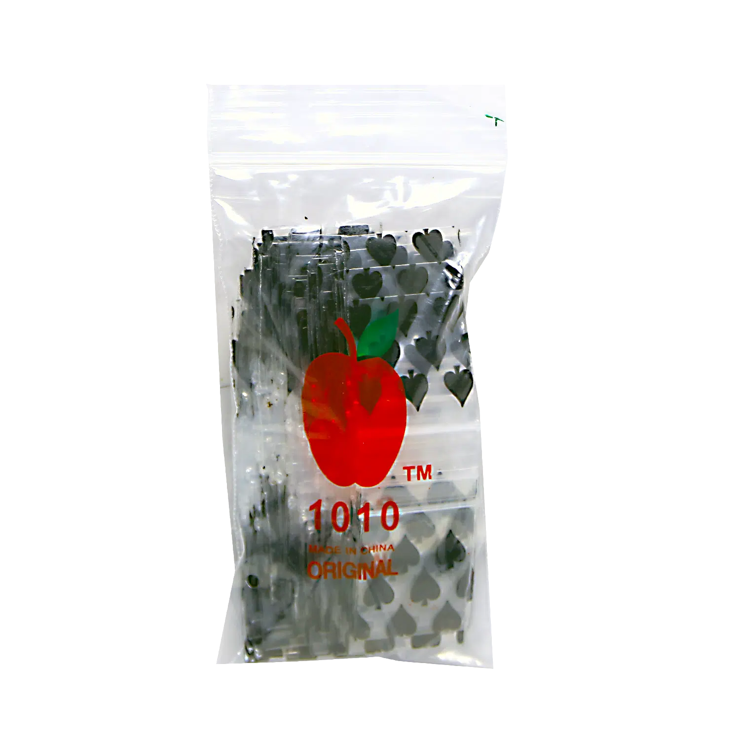SAB-007 Apple Bag 10x10 (1000 Count) Black Club - Image 3