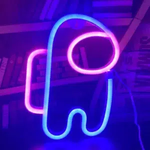 SNL-032 - Small Neon Hanging Light - Astronaut