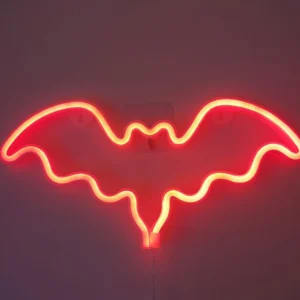 SNL-060R - Small Neon Hanging Light - Batman Red