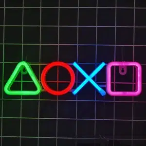 SNL-064 - Small Neon Hanging Light - Game Console Shapes