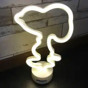 TNL-002 - Table Neon Light - Snoopy White