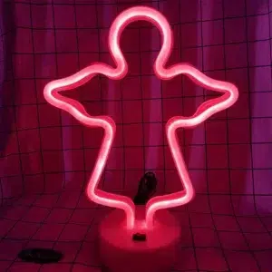 TNL-016R - Table Neon Light - Angel Red