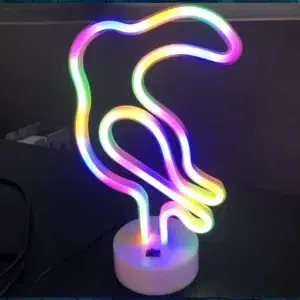 TNL-017 - Table Neon Light - Rainbow Parrot