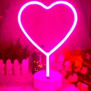 TNL-018 - Table Neon Light - Pink Heart