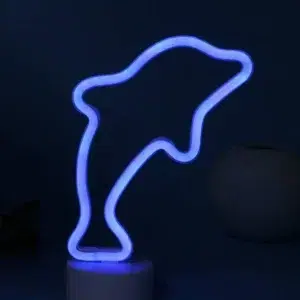 TNL-019 - Table Neon Light - Blue Dolphin