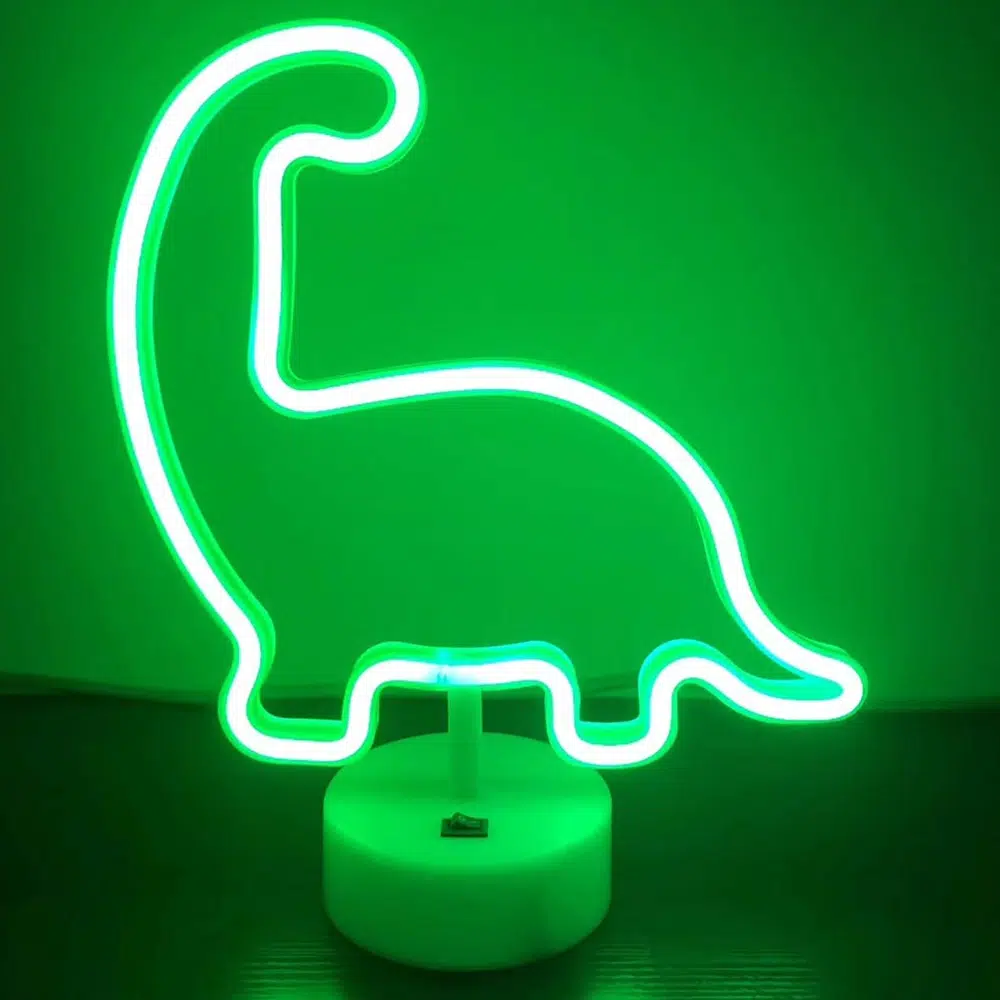 TNL-034 – Table Neon Light – Green Dinosaur