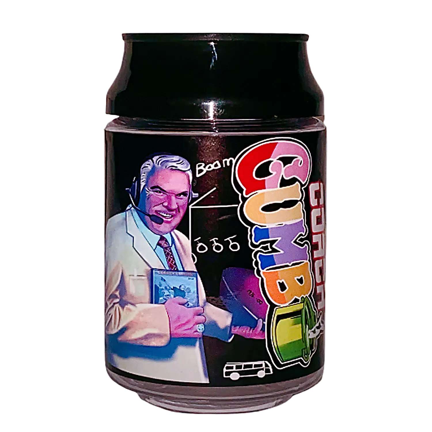 3.5g Plastic Soda Can Jar – (12 Count) Coach Gumbo CJ-35-029