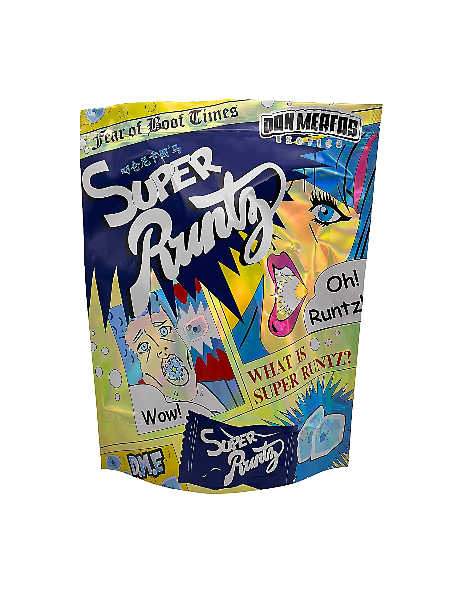 1 Pound Mylar Bag – Premium Smell-Proof Packaging - Super Runtz (25 Count) 1LB-003 - Image 2