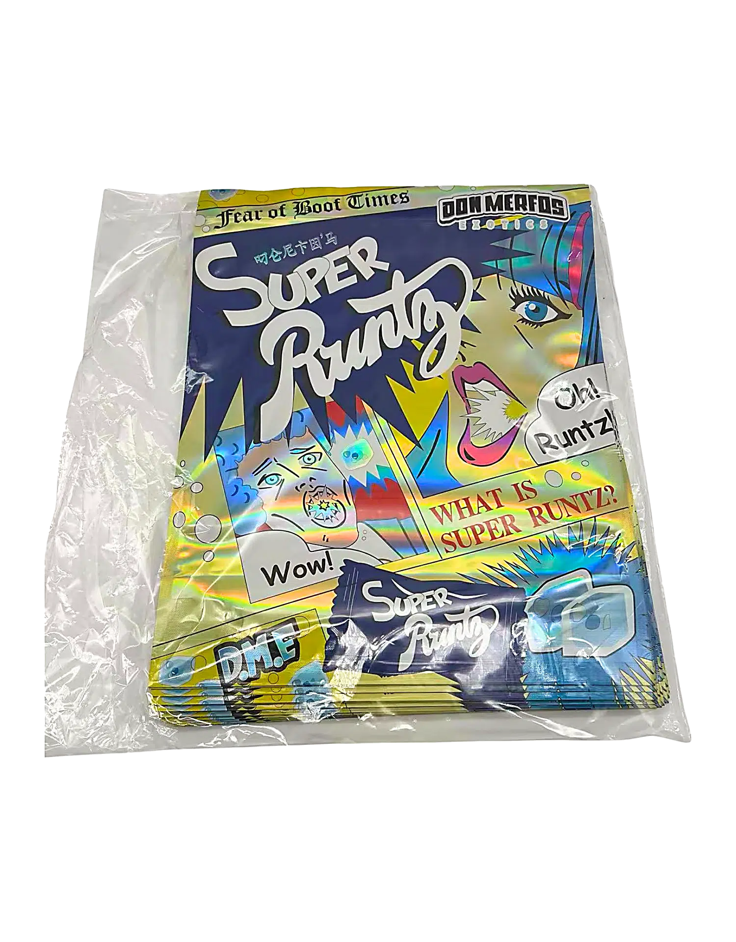 1 Pound Mylar Bag – Premium Smell-Proof Packaging - Super Runtz (25 Count) 1LB-003 - Image 4
