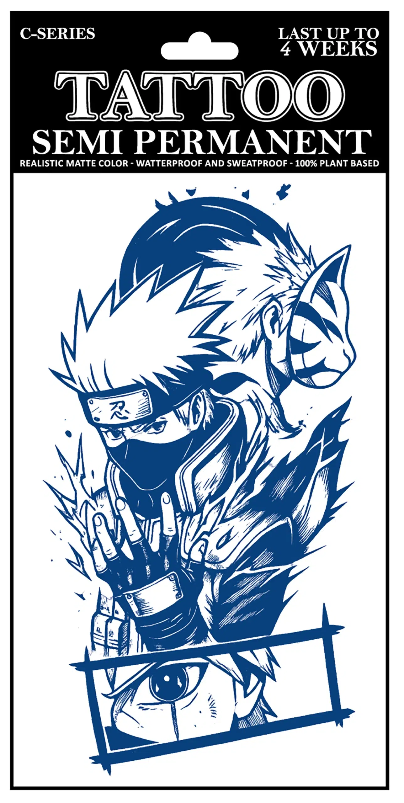 C-076 Semi Permanent Tattoo 4.25″x7″