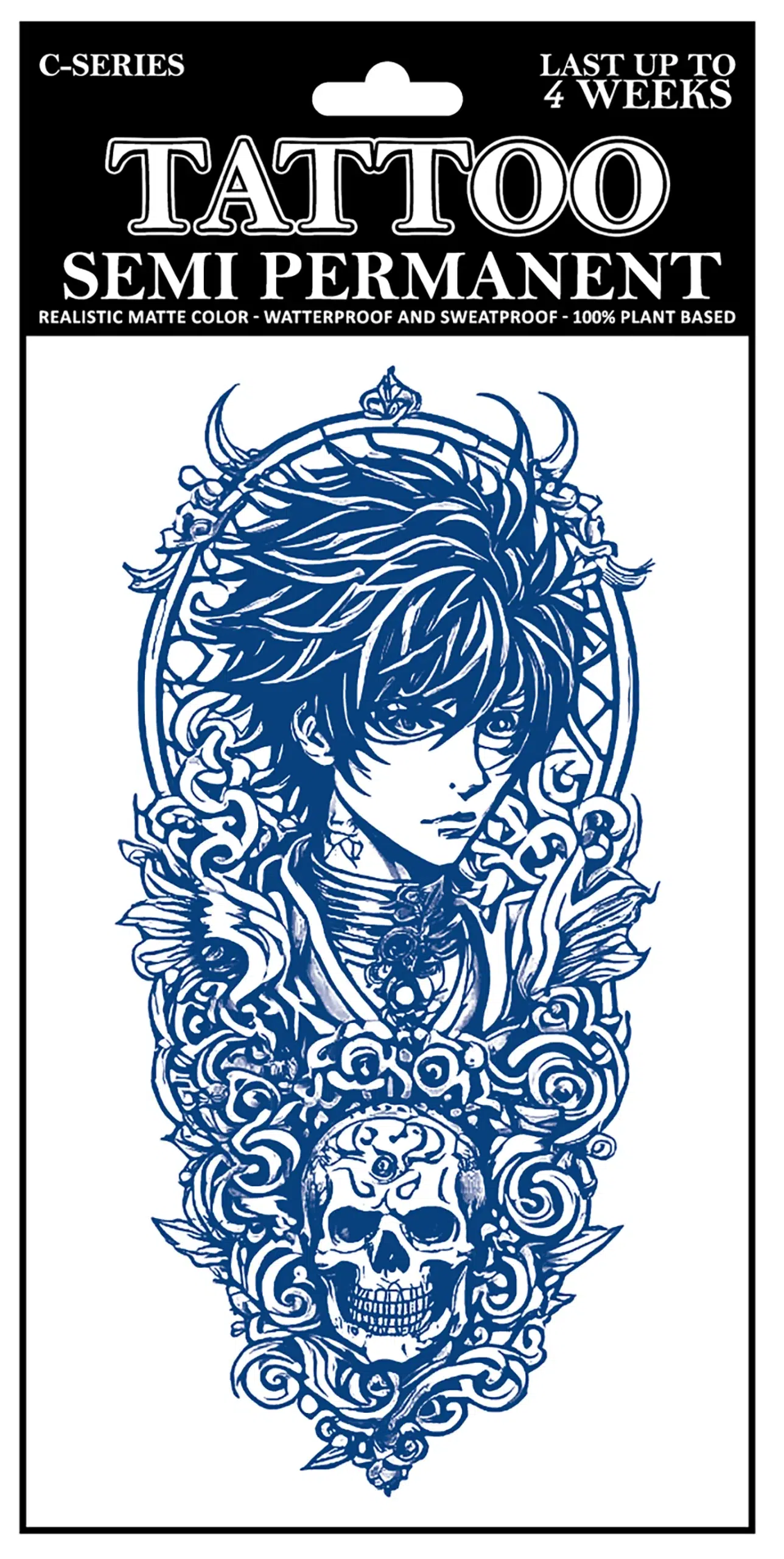 C-081 Semi Permanent Tattoo 4.25″x7″