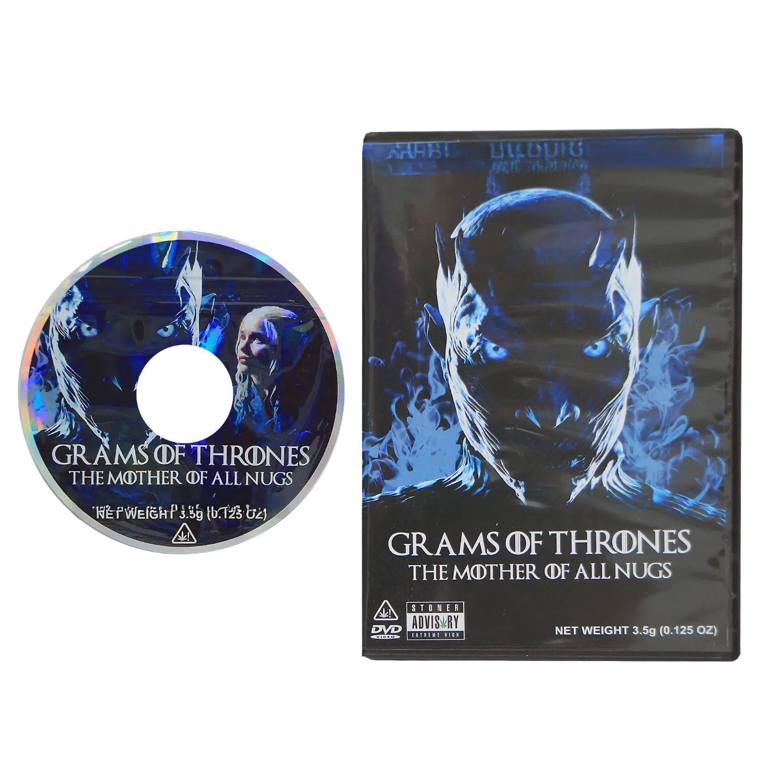 (5-Pack) 3.5 Gram Mylar Bag – Premium Mylar Bag + DVD Case Set - DVD-MB-016 - Image 2