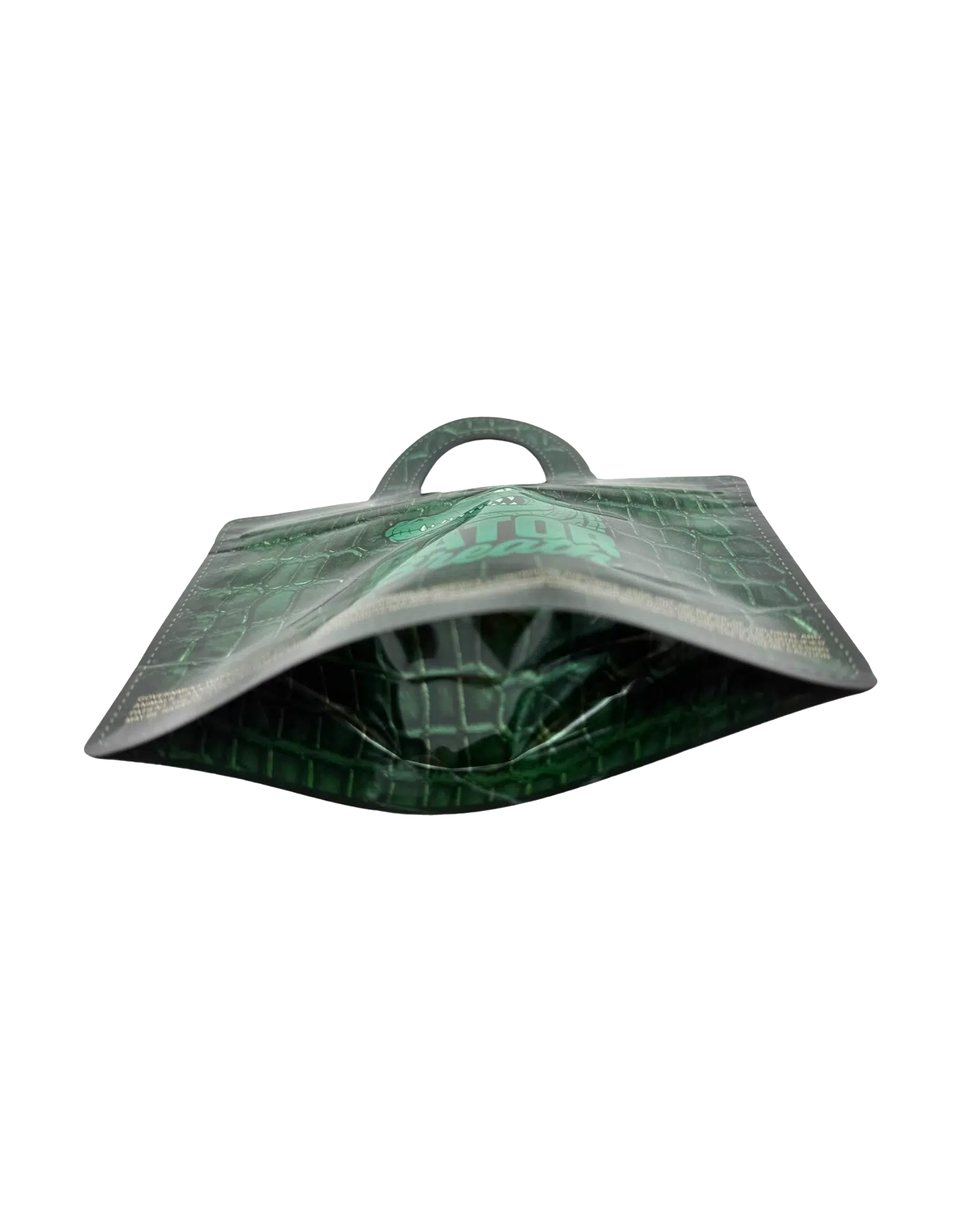 3.5g Handbag Shaped Mylar Bag (50 Count) Gator Breath - HBMB-35-002 - Image 5