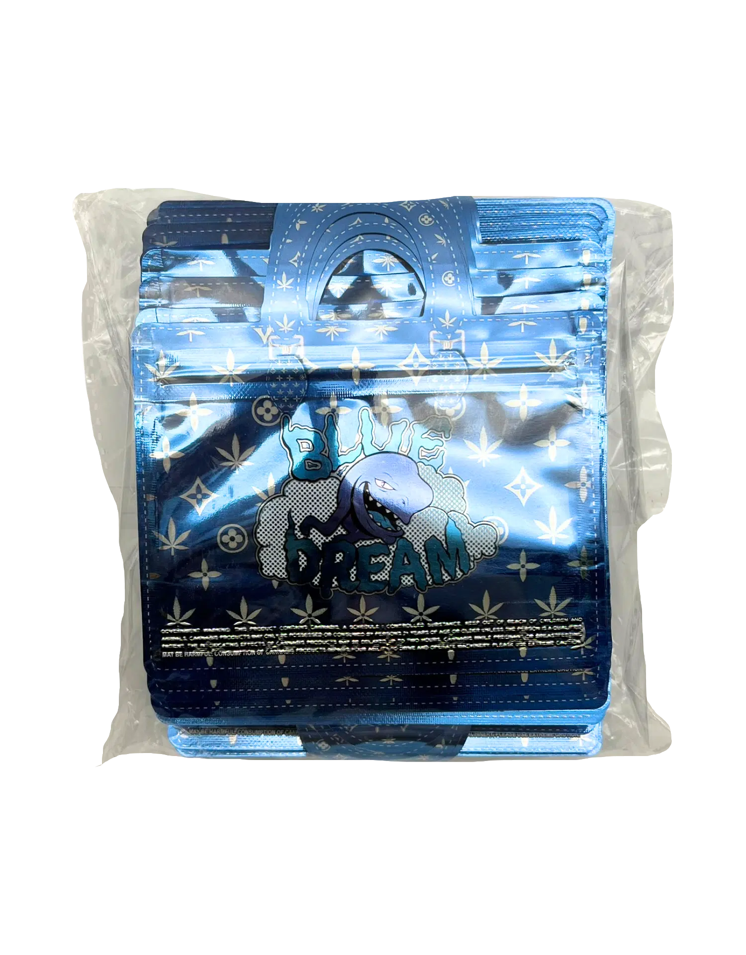 3.5g Handbag Shaped Mylar Bag (50 Count) Blue Dream - HBMB-35-006 - Image 4