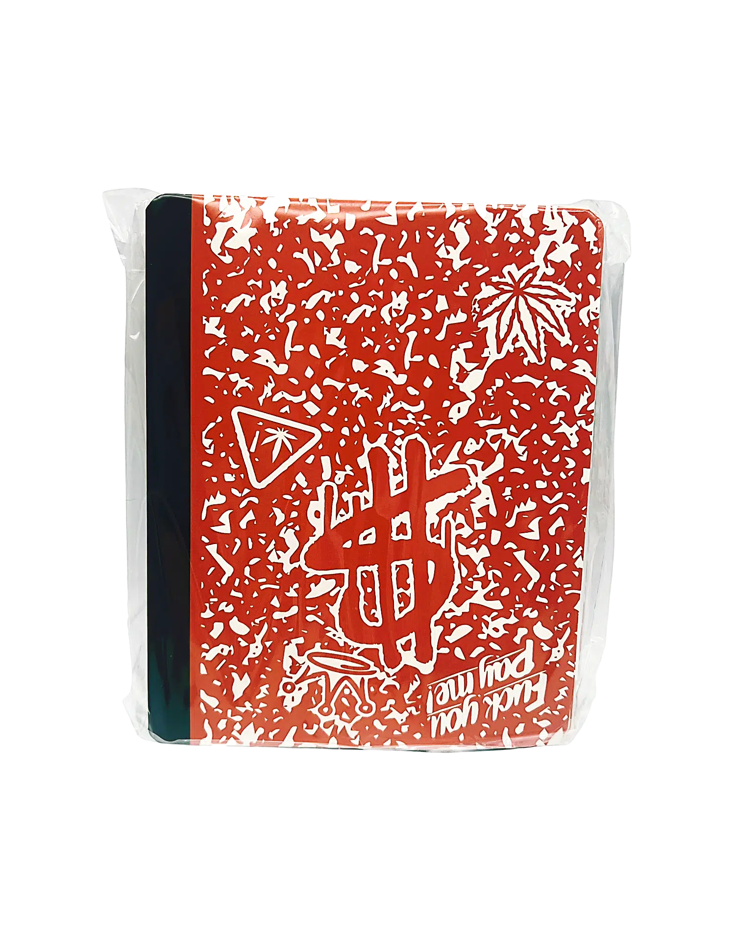 3.5g Notebook-Style Mylar Bag (12 Count) Notebook Orange - NBMB-35-004 - Image 4