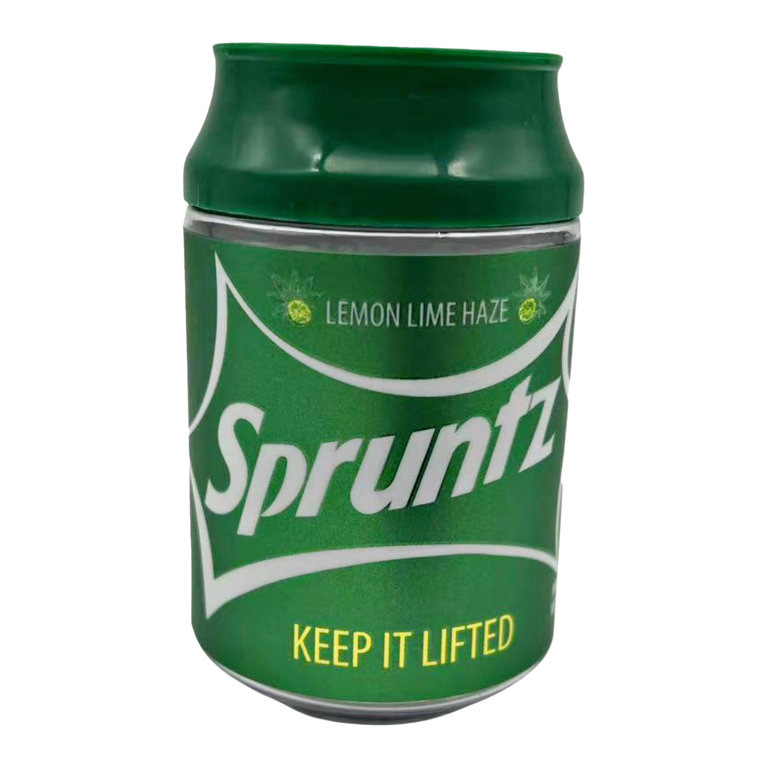 3.5g Plastic Soda Can Jar – (12 Count) Spruntz CMB-006