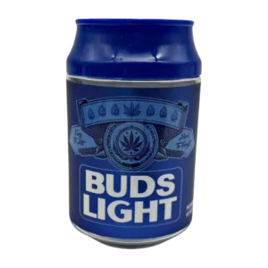 3.5g Plastic Soda Can Jar - (12 Count) Buds Light SC-014