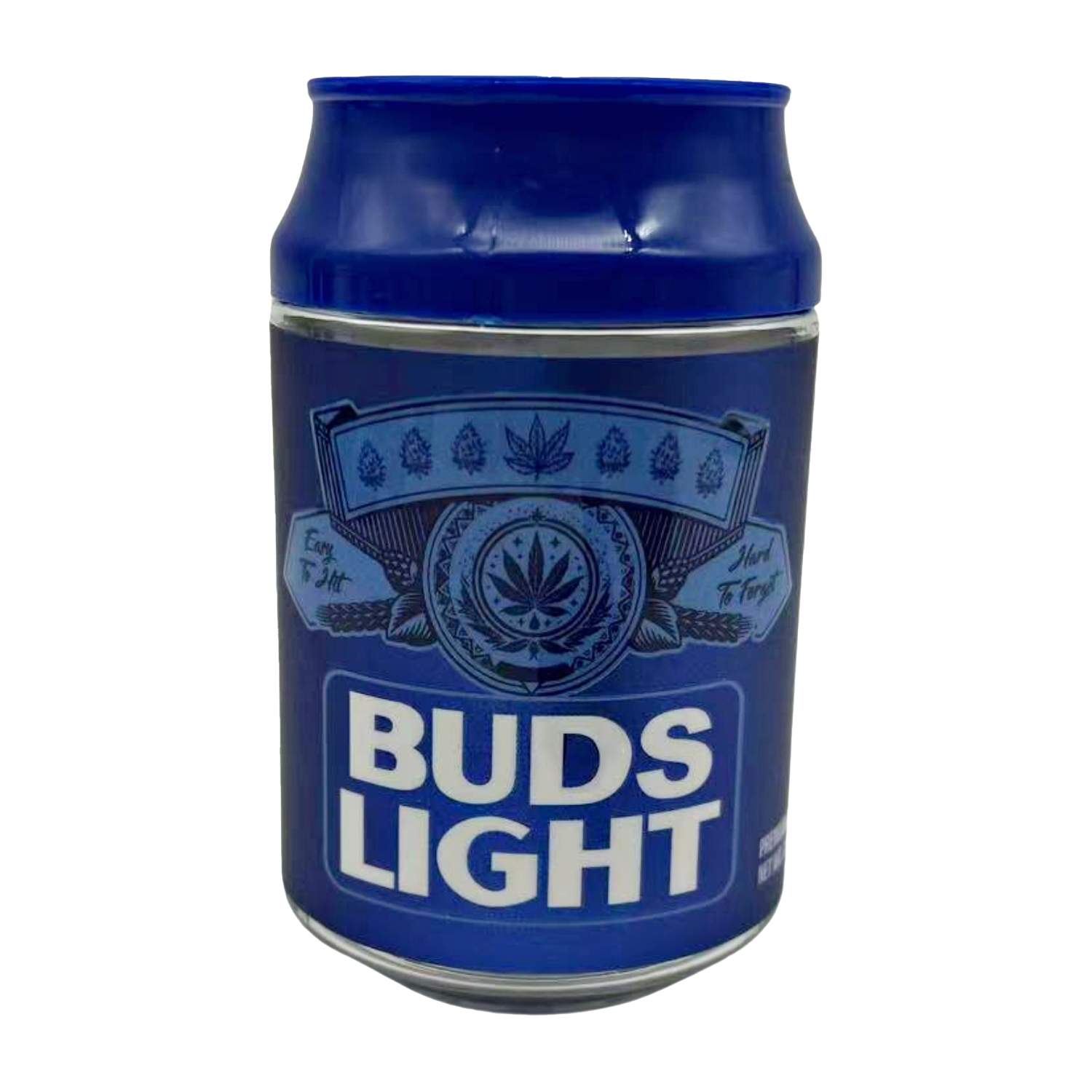 3.5g Plastic Soda Can Jar – (12 Count) Buds Light CMB-014