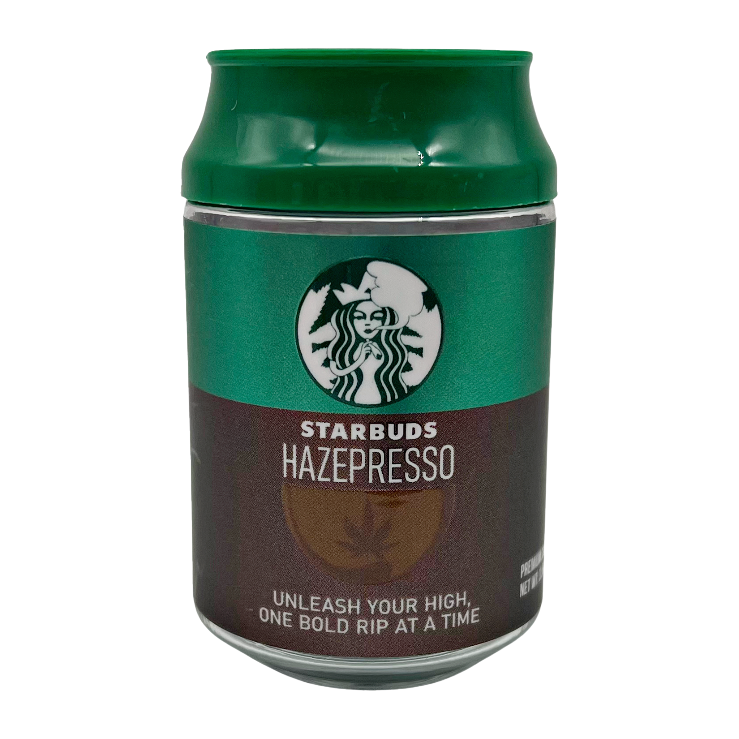 3.5g Plastic Soda Can Jar – (12 Count) Starbuds CMB-018