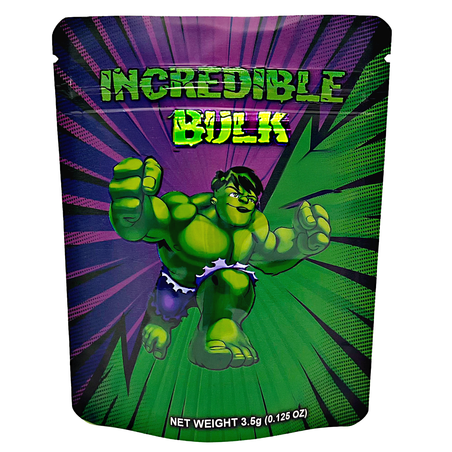 3.5 Gram Mylar Bag – Premium Smell-Proof Packaging – Incredible Bulk (50 Count) CMB-35G-050