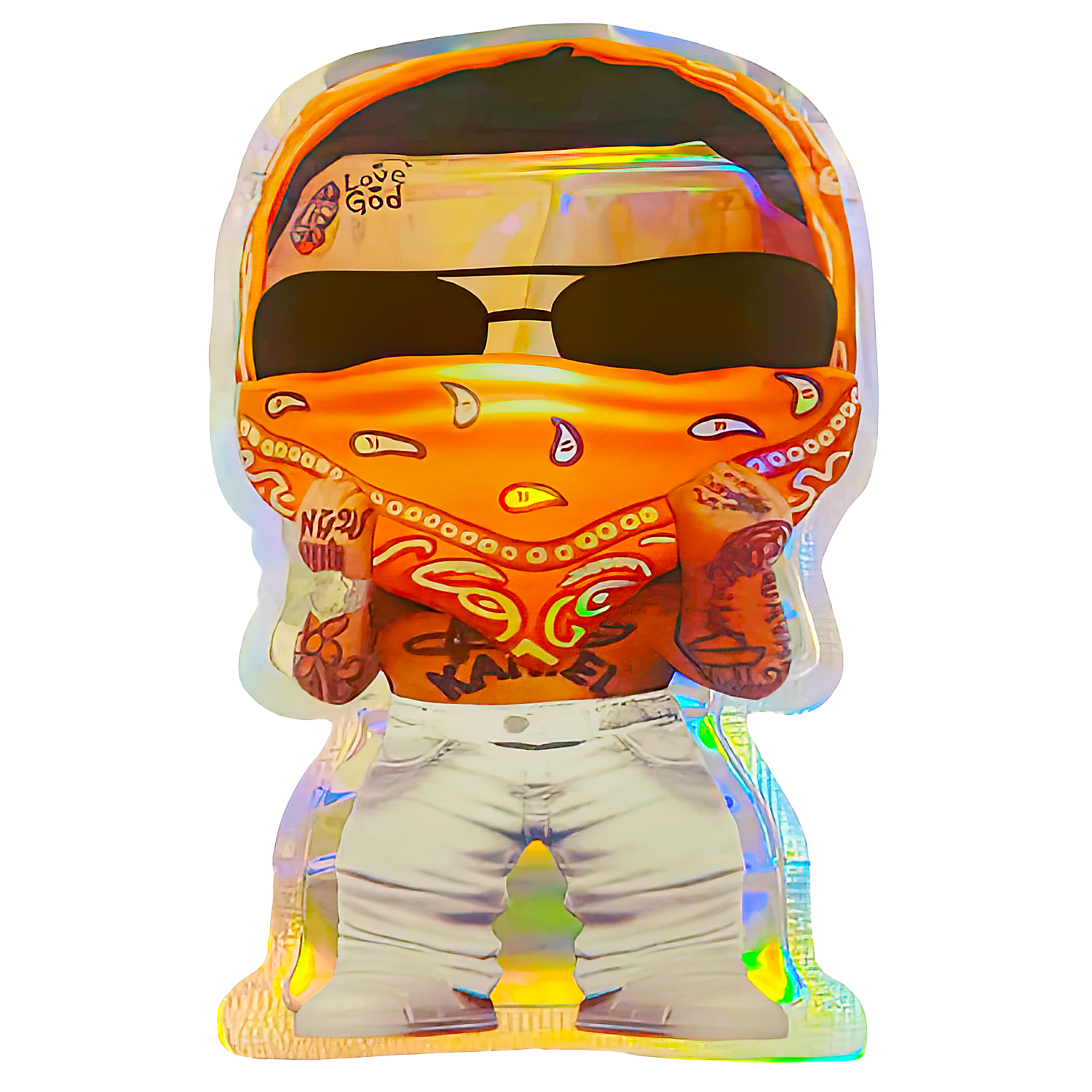 3.5g Shaped Mylar Bag (50 Count) Jambalaya Gumbo MB35-SHAPE-069