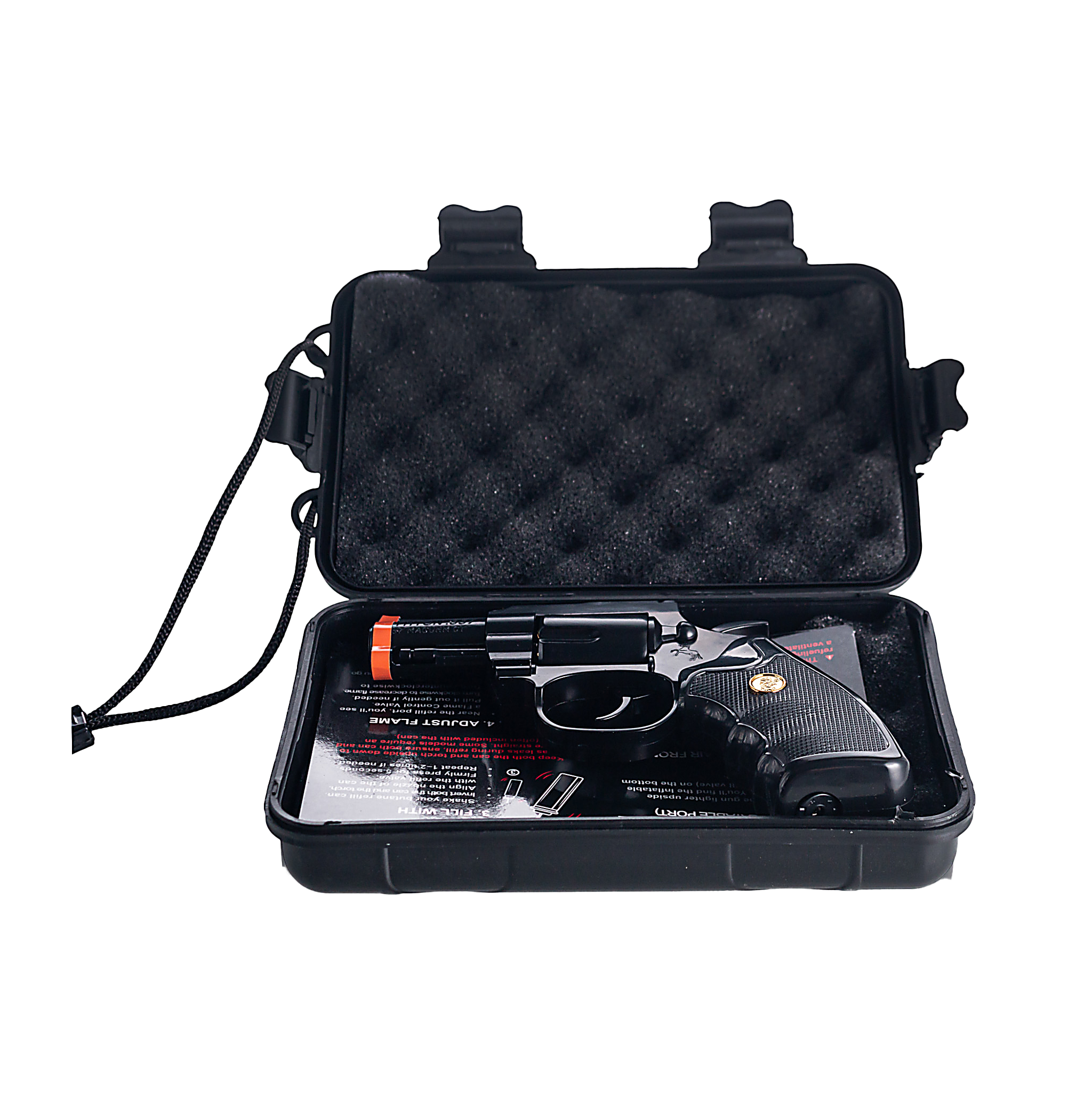 Get Lost Revolver Torch Lighter (Black) RTLC-BLK-001 - Image 3