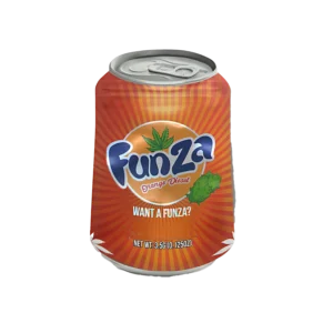 3.5g Shaped Mylar Bag – Premium Smell-Proof Packaging - Funza (50 Count) SCSMB-35-012