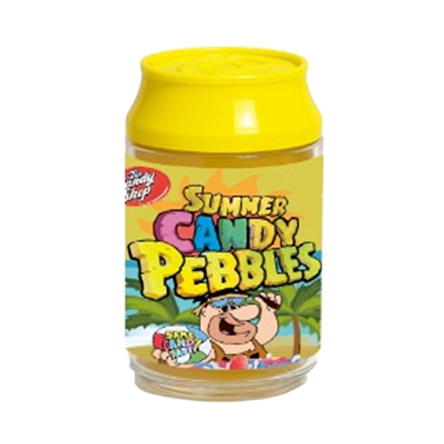 3.5g Plastic Soda Can Jar – (12 Count) Summer Candy Pebbles CJ-35-042