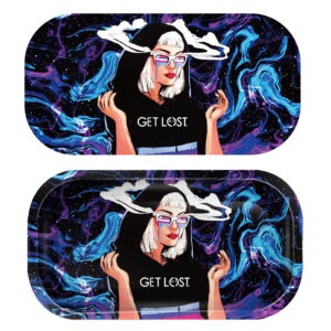GLMT-013 Mini Magnetic 3D Tray with Lid - Get Lost Smoking Nun