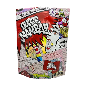 25 Pack – 1lb Exotic Mylar Bags - Super Mambaz - 1LB-004