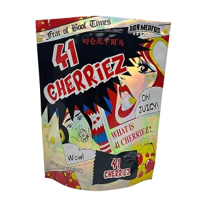 25 Pack – 1lb Exotic Mylar Bags - 41 Cherriez - 1LB-005