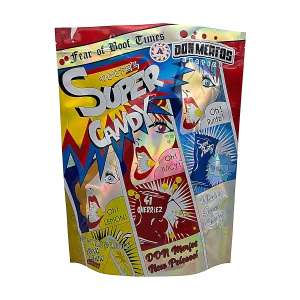 25 Pack – 1lb Exotic Mylar Bags - Super Candy - 1LB-006