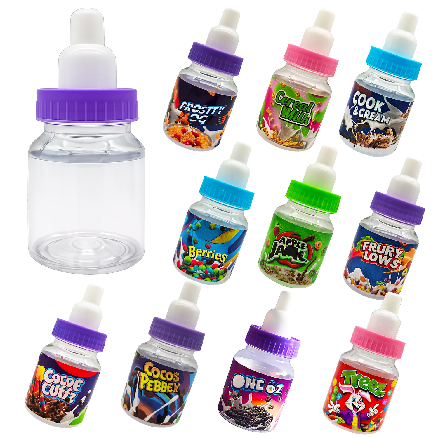 3.5g Plastic Bottle - (12 Count) Cereal Milk BB-35-010 - Image 2