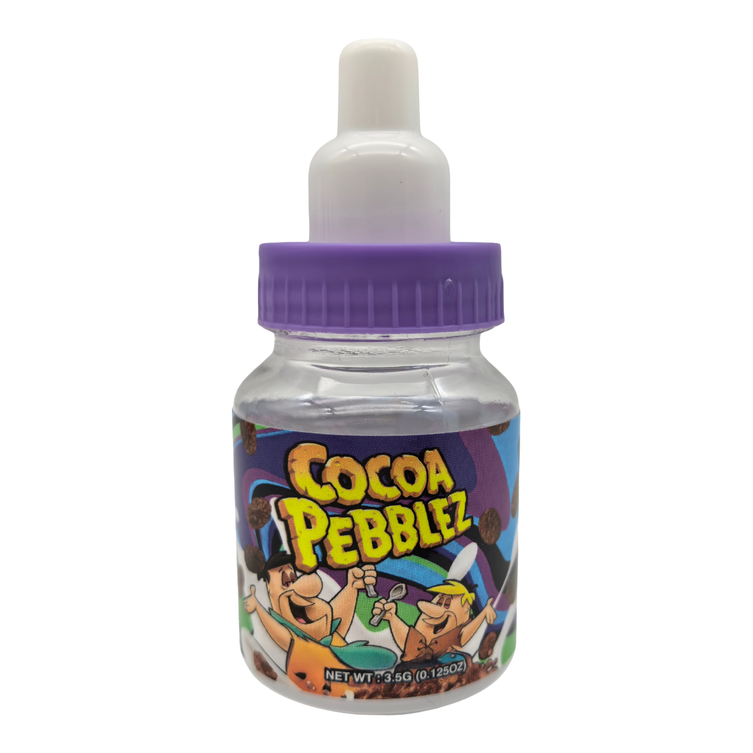 3.5g Plastic Bottle - (12 Count) Cocoa Pebblez BB-35-002