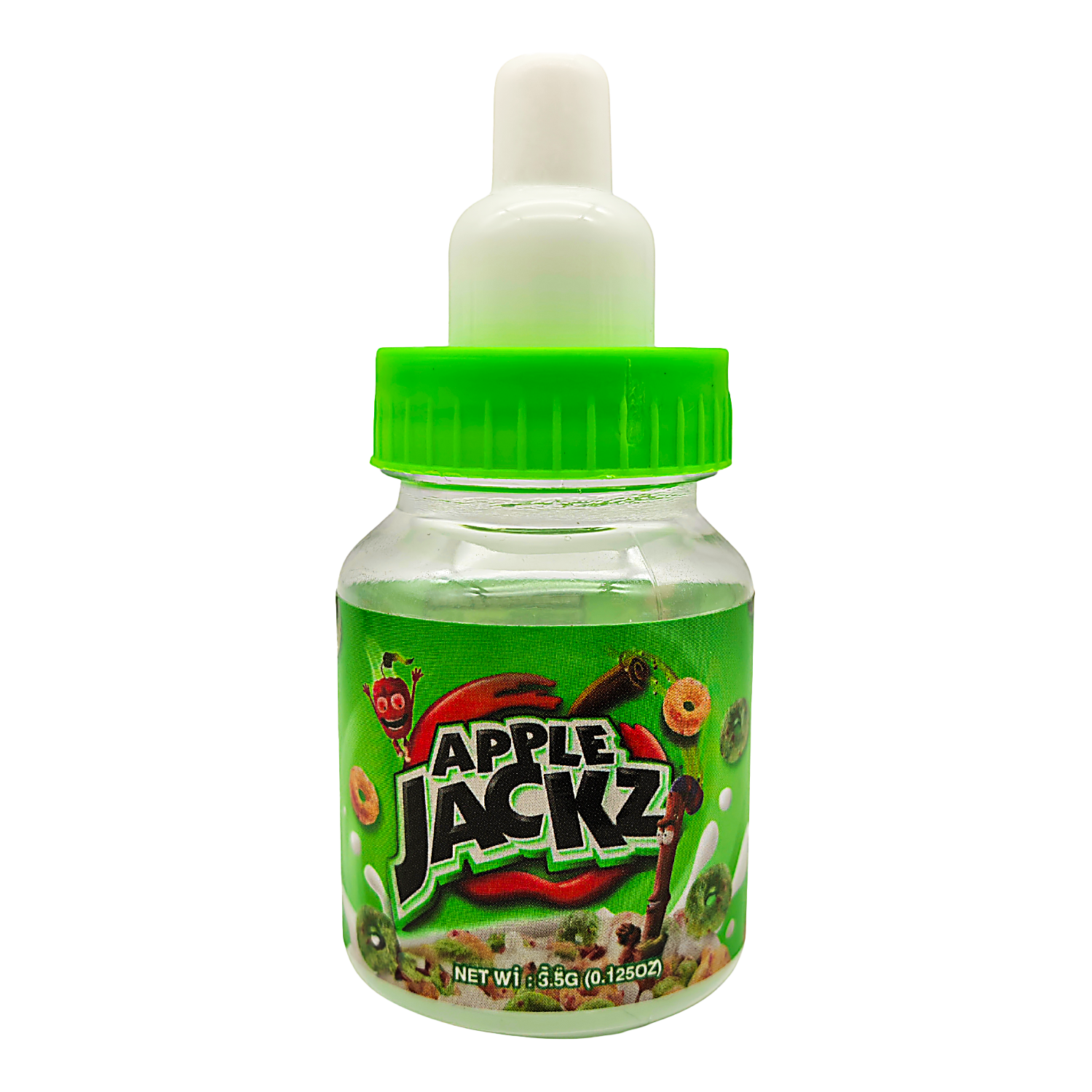 3.5g Plastic Bottle - (12 Count) Apple Jackz BB-35-003
