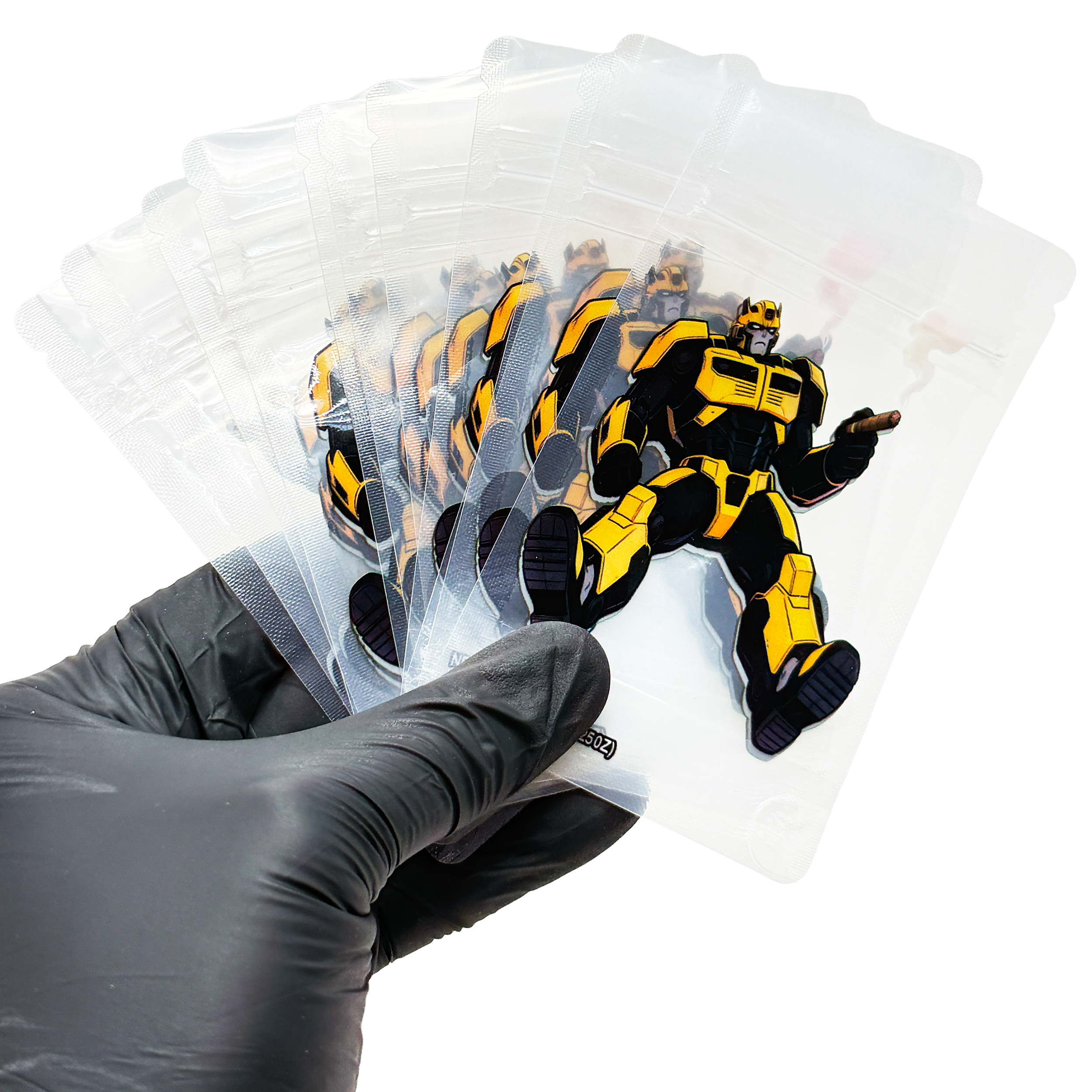 12 Pack – 3.5g Blister Pack Carded Storage - Transformers Bumble Bee - BLISTER-002 - Image 5