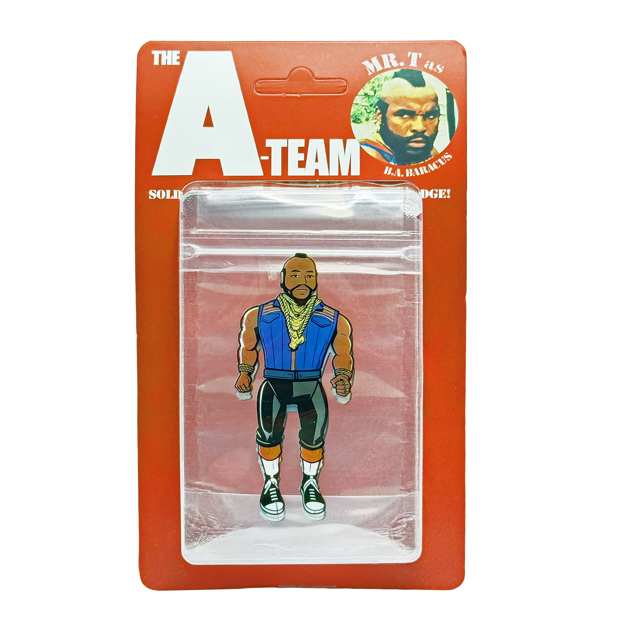 12 Pack – 3.5g Blister Pack Carded Storage - The "A" Team Mr. T - BLISTER-011