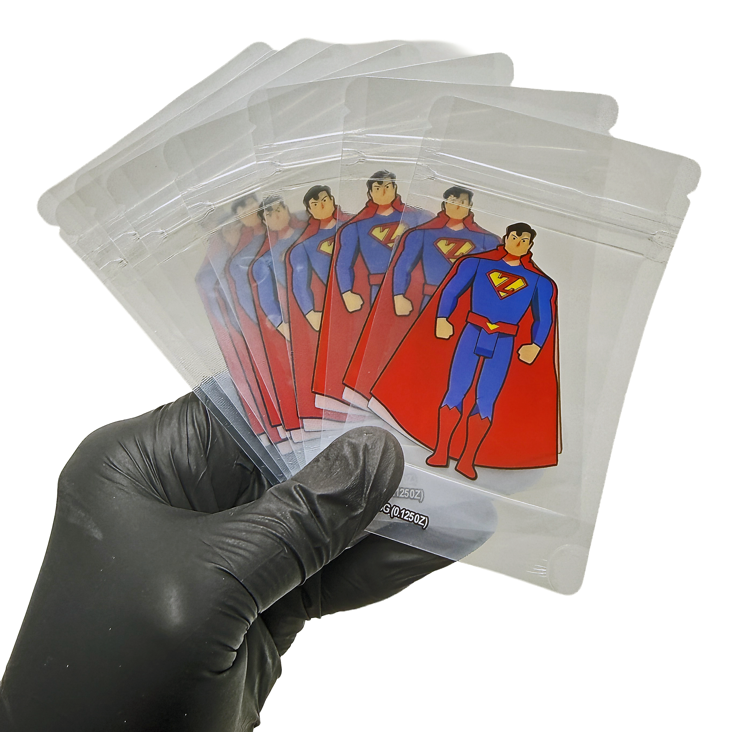 12 Pack – 3.5g Blister Pack Carded Storage - Super Powers Zuperman - BLISTER-012 - Image 5