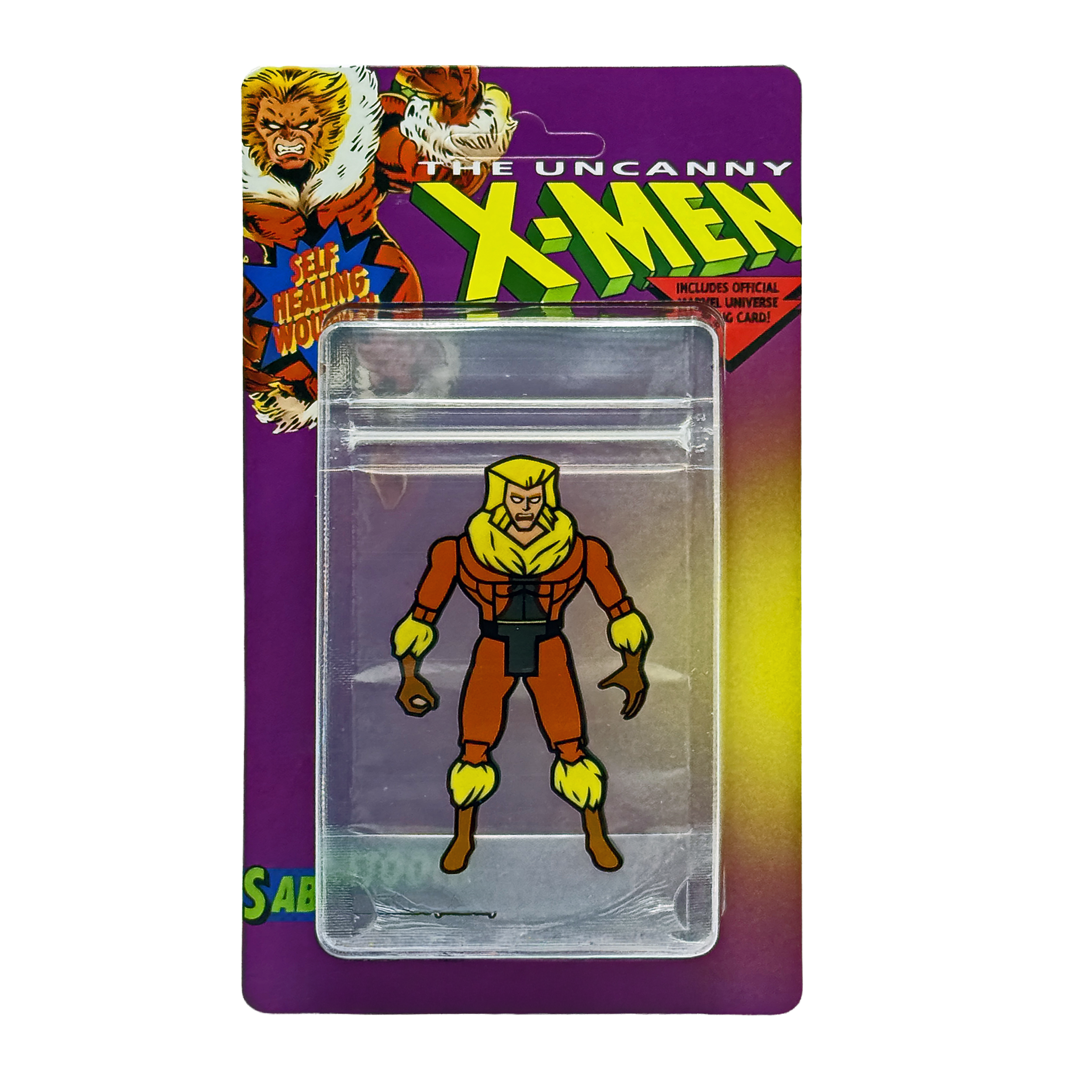 12 Pack – 3.5g Blister Pack Carded Storage - X-Men SabreTooth - BLISTER-013
