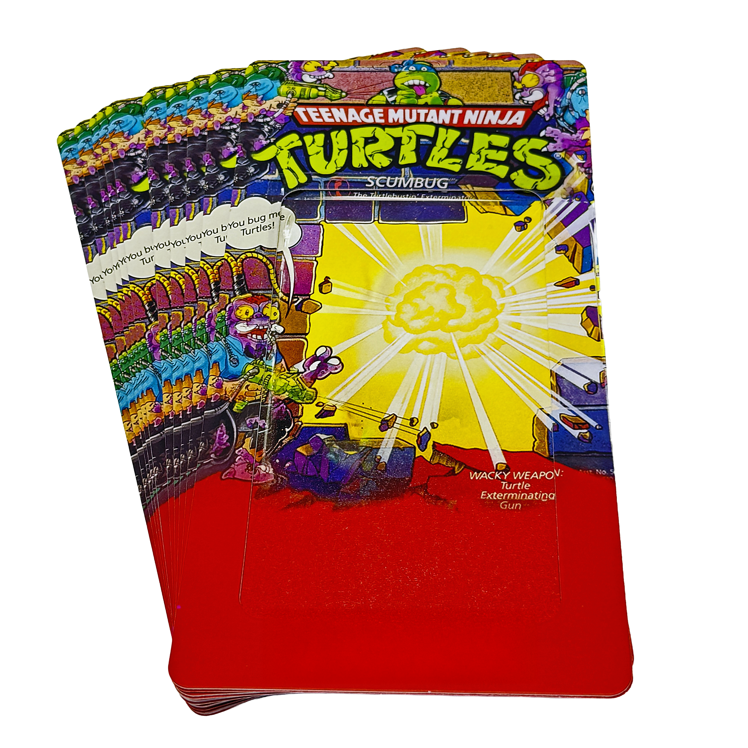 12 Pack – 3.5g Blister Pack Carded Storage - TMNT Scumbug Leonardo - BLISTER-015 - Image 3