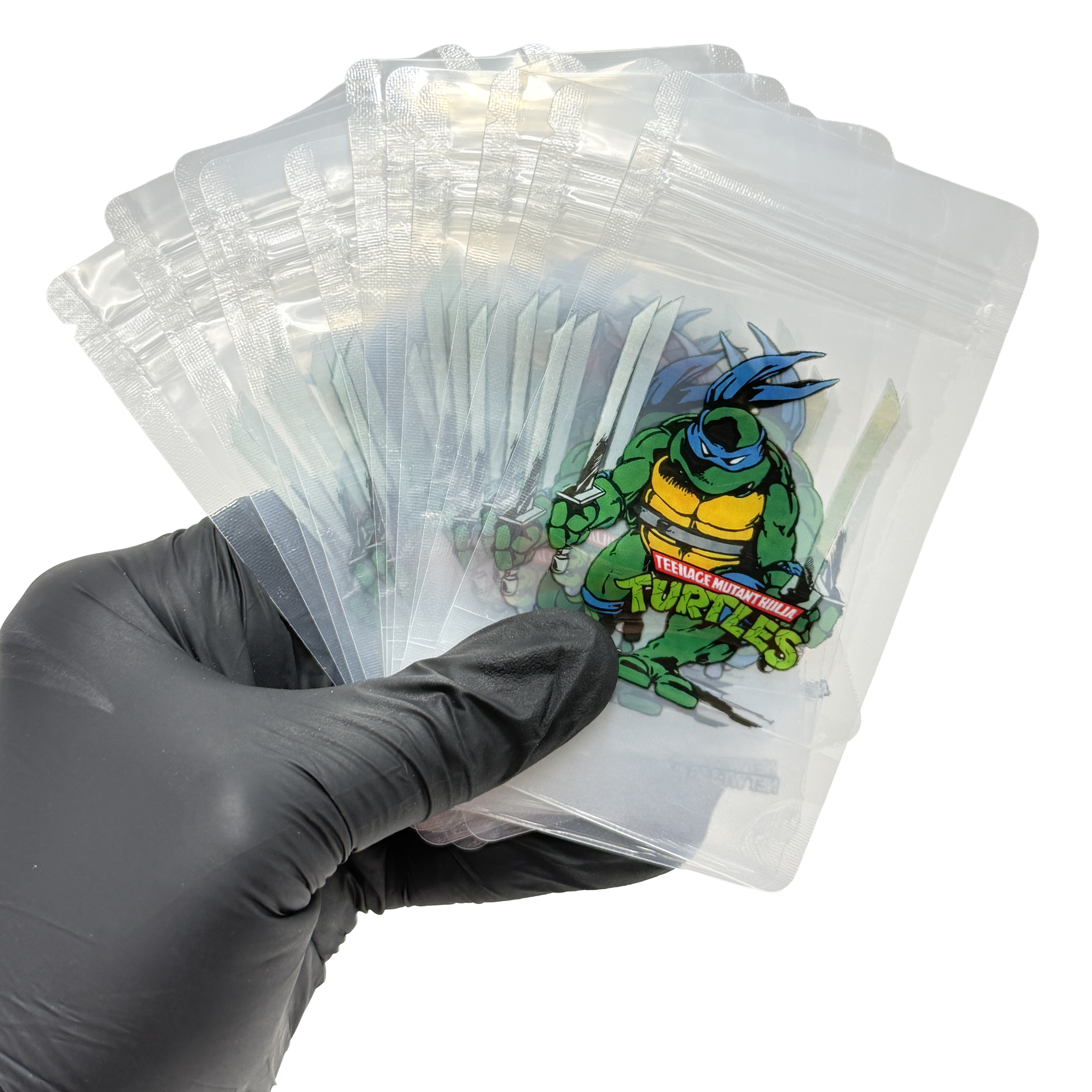 12 Pack – 3.5g Blister Pack Carded Storage - TMNT Scumbug Leonardo - BLISTER-015 - Image 5
