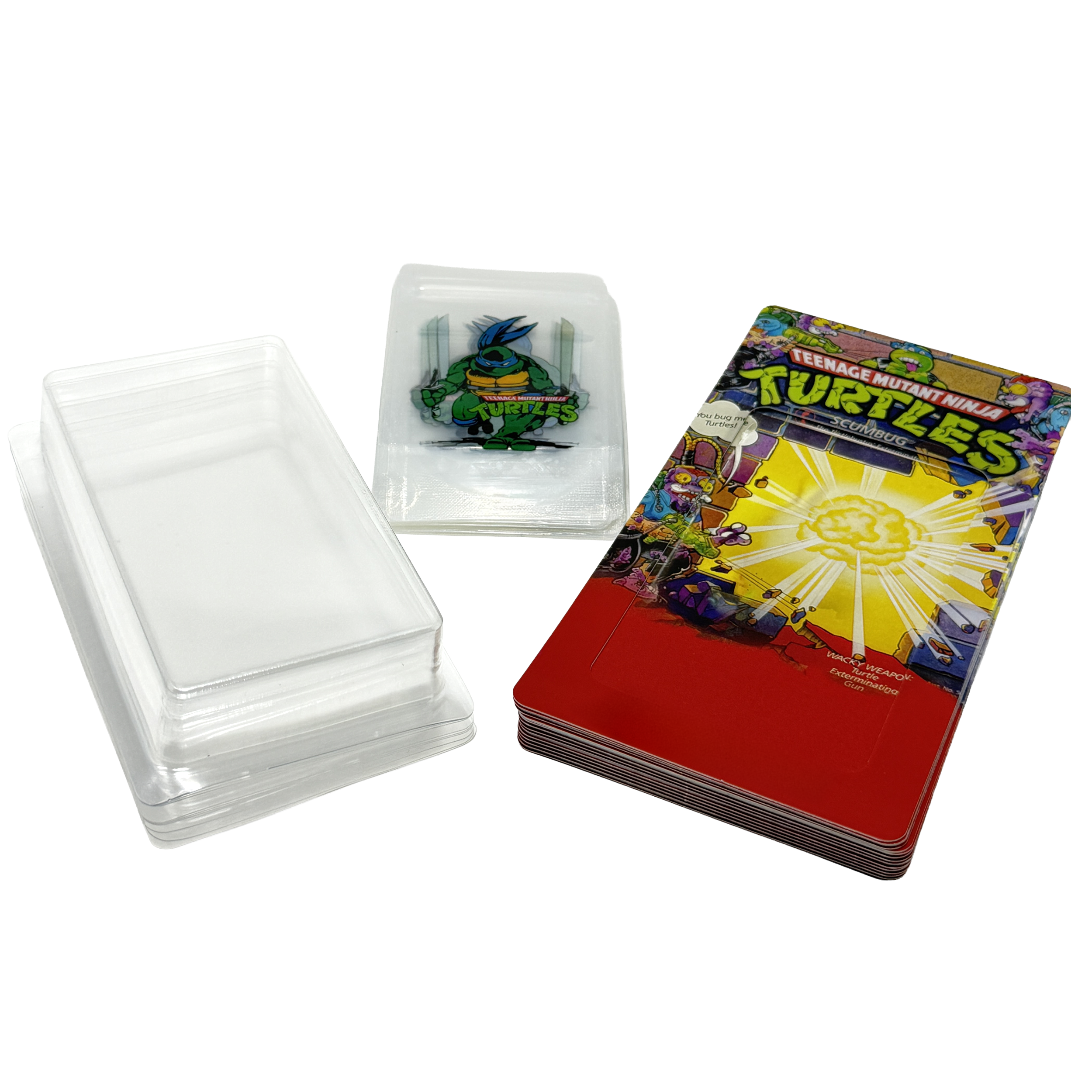 12 Pack – 3.5g Blister Pack Carded Storage - TMNT Scumbug Leonardo - BLISTER-015 - Image 6