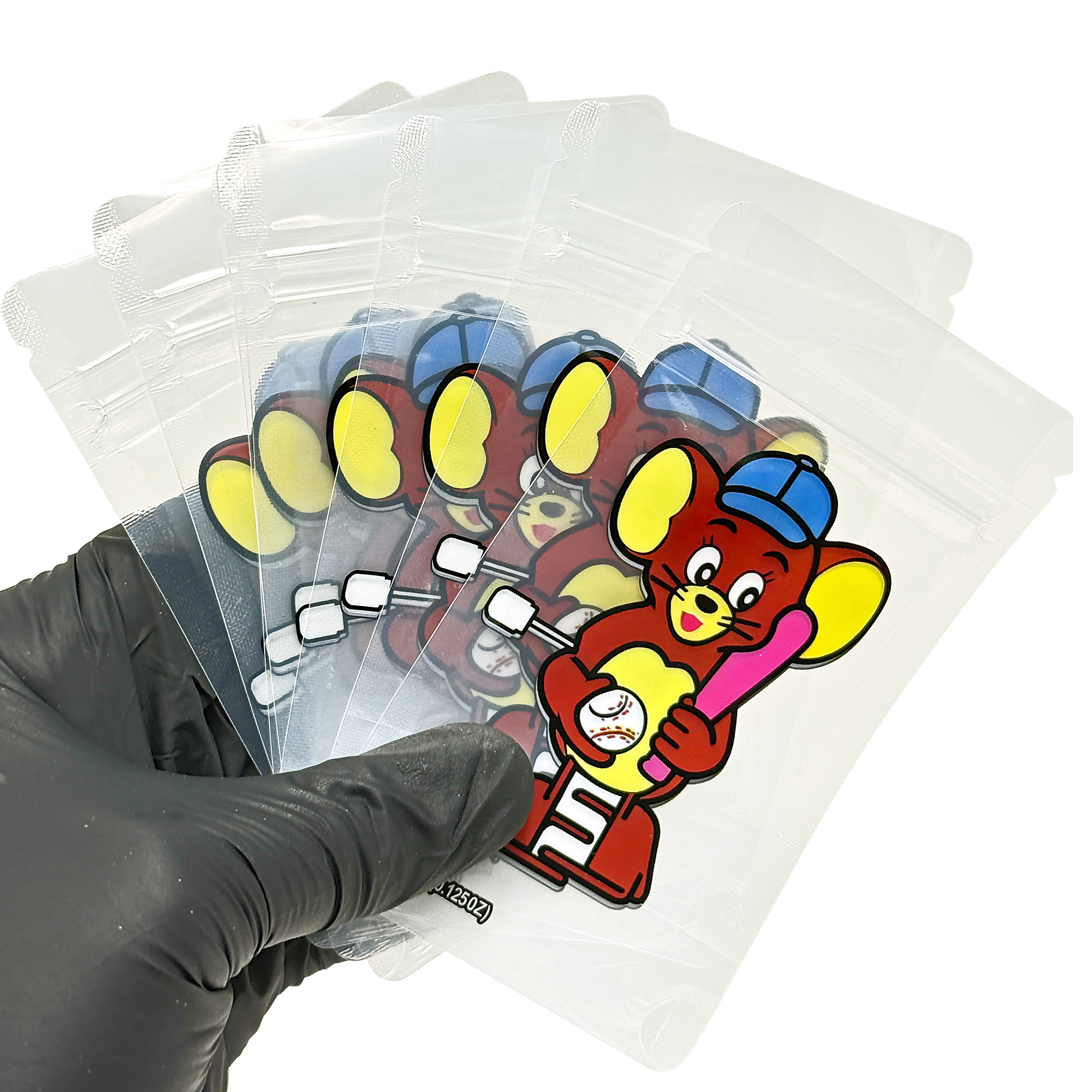 12 Pack – 3.5g Blister Pack Carded Storage - Tom and Jerry (Jerry) - BLISTER-024 - Image 5