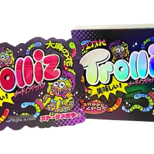 Bag-n-Box 3.5g Mylar Packaging Set (25 Count Bags + Display Boxes) - Trolliz BNB-Shaped-001